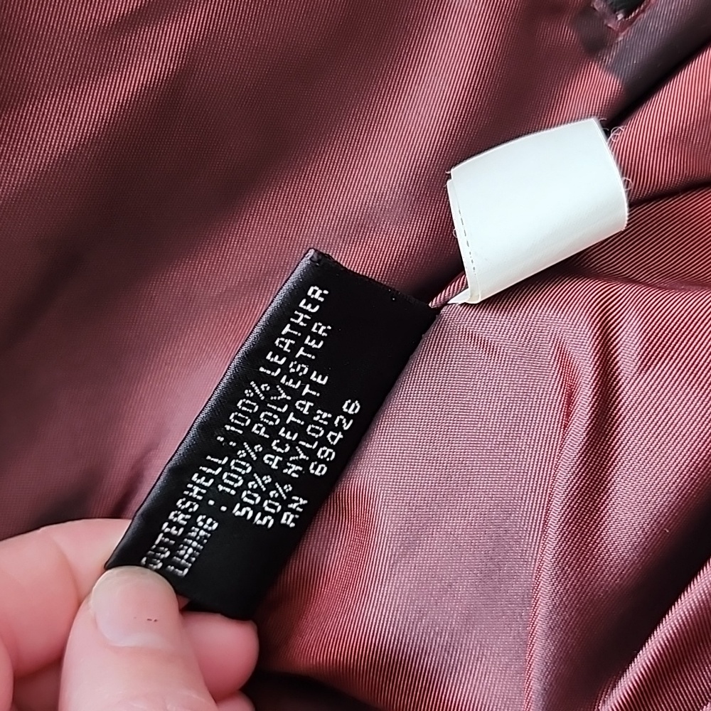 *SOLD* PELLE STUDIO Wilsons Black Leather Jacket Womens Size S - Picture 15 of 16